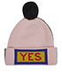 Fendi 'Yes' Bobble Hat, back view